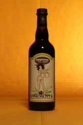 Birra carmenta da 750 millilitri del birrificio Le Fate