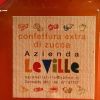 Etichetta anteriore della confezione da 106 grammi di confettura extra di zucca dell'azienda Le Ville