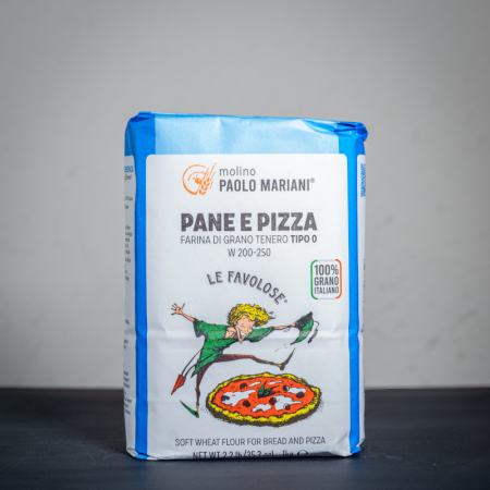 Farina per pane e pizza di grano tenero tipo 0 del molino Paolo Mariani