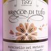 Etichetta del vino brecce di tufo da 750 millilitri dell'azienda Il Conventino