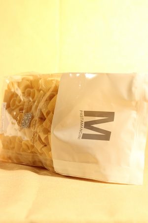 Mezze maniche in busta da 500 grammi dell'azienda agricola Mancini