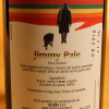 etichetta posteriore della birra jimmy pale da 750 millilitri del birrificio RentOn di Fano in provincia di Pesaro e Urbino