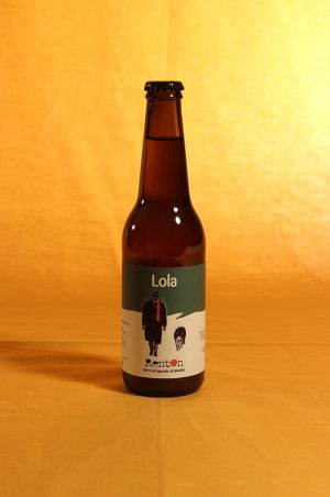 birra lola da 33 centilitri del birrificio RentOn di Fano in provincia di Pesaro e Urbino