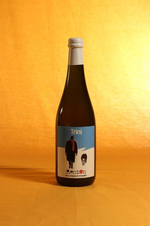 birra trini da 750 millilitri del birrificio RentOn di Fano in provincia di Pesaro e Urbino
