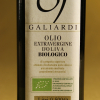 Etichetta dell'olio evo qualità Raggia non filtrato in confezione da 0,5lt dell'Azienda Agricola Galiardi