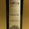 Etichetta dell'olio evo qualità Raggia 250 millilitri dell'Azienda Agricola Le Ville
