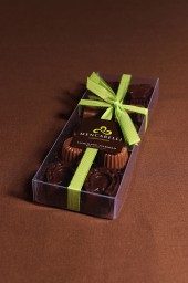 Praline assortite di cinque differenti tipologie realizzate da Mencarelli Paolo