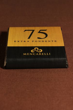 Tavoletta 50g cioccolato extra fondente 75% di Paolo Mencarelli