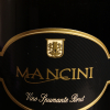 Etichetta del vino spumante brut Mancini dell'azienda agricola Mancini Benito di Maiolati Spontini (Ancona)