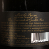 Etichetta posteriore del vino spumante brut Mancini dell'azienda agricola Mancini Benito di Maiolati Spontini (Ancona)
