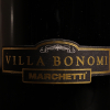 Etichetta del vino rosso Conero Riserva Villa Bonomi 2012 dell'azienda agricola Marchetti di Pontelungo (Ancona)