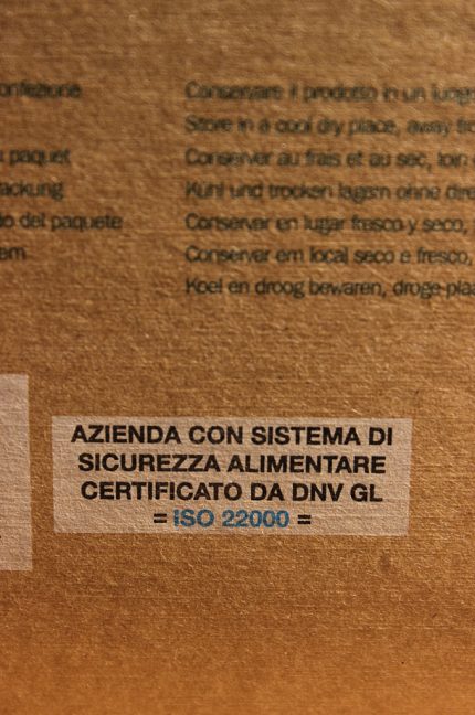 Certificazione ISO 22000 dell'azienda La Campofilone