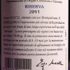 Etichetta posteriore del vino Rubelliano 2011 Conero DOCG prodotto dall'Azienda Agricola Enzo Mecella