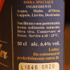 Etichetta lato destro della birra Marina in bottiglia da 500ml del birrificio Mukkeller