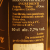 Etichetta lato destro della birra Menz'ora in bottiglia da 500ml del birrificio Mukkeller