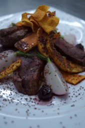 Petto d'anatra con amarene di cantiano