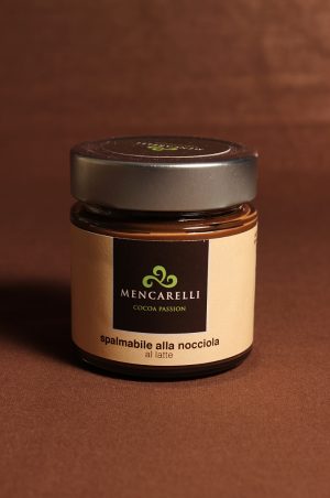 Spalmabile alle nocciole al latte 200g - Paolo Mencarelli