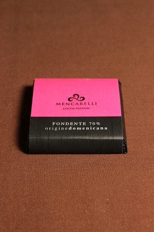 Tavoletta 50g fondente 70% Origine Domenicana - Paolo Mencarelli