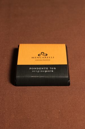 Tavoletta 50g fondente 70% Origine Perù - Paolo Mencarelli