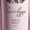 Etichetta del vino Fuorilegge, Marche Bianco IGT prodotto dall'azienda agricola Angeli di Varano