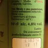 Etichetta posteriore della birra Nonnukka del birrificio Mukkeller